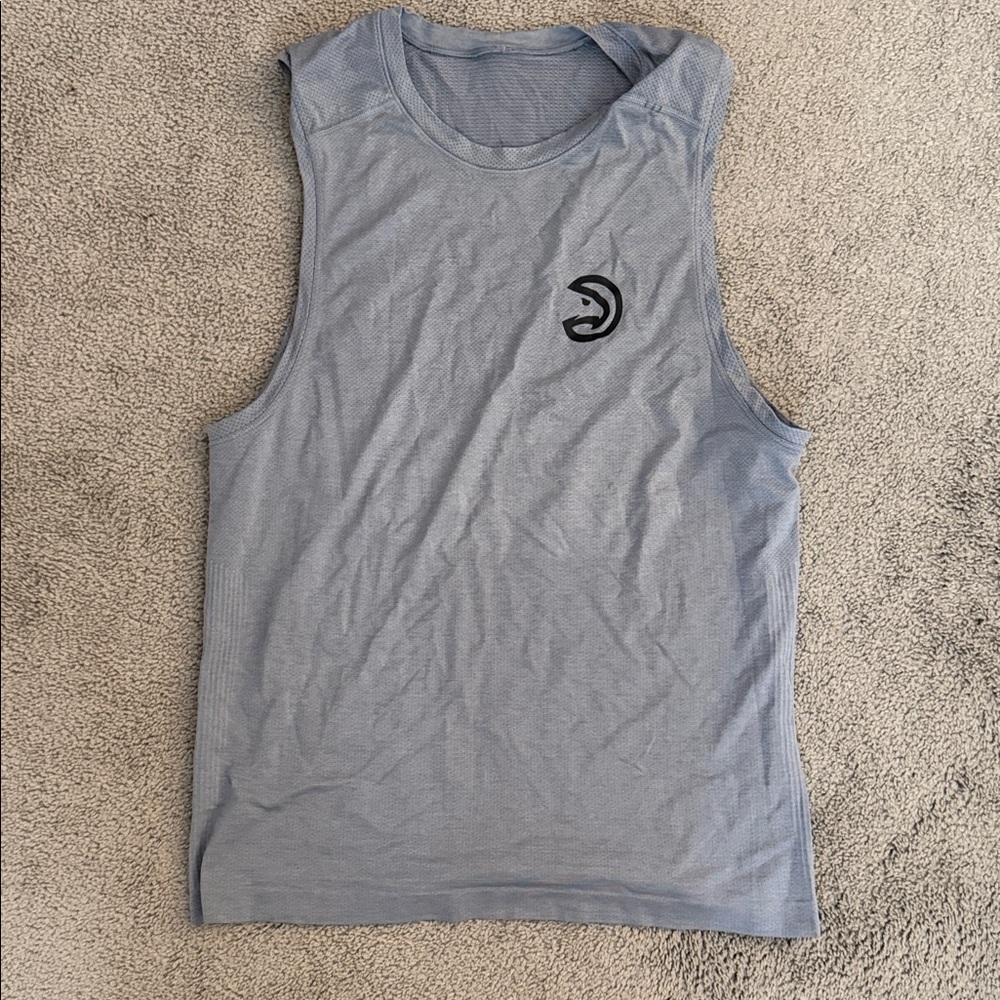 Lululemon Atlanta Hawks Gray Sleeveless Men's Shirt